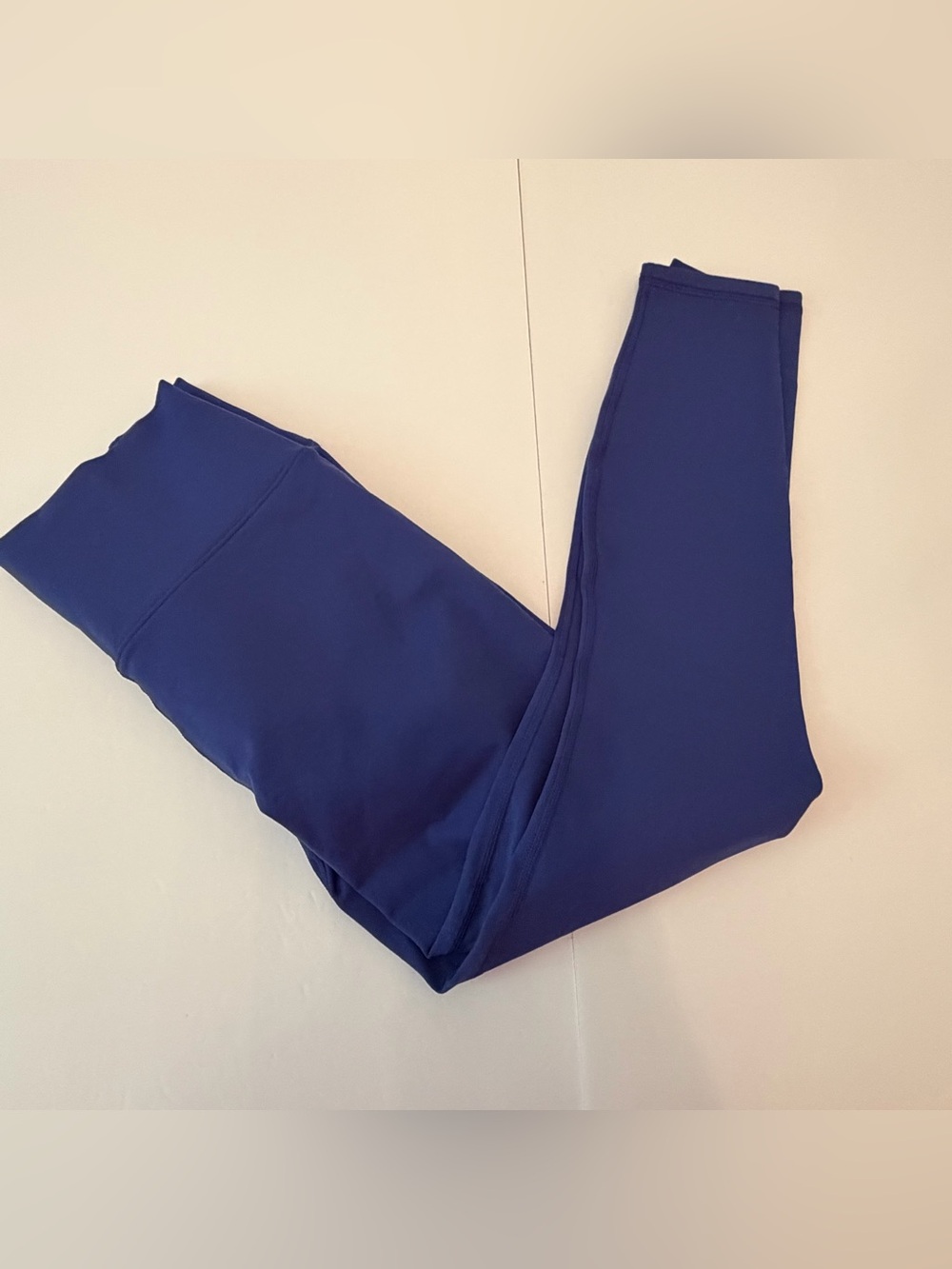 Fabletics PowerHold Blue High-Waisted Yoga Compression Leggings Size Small